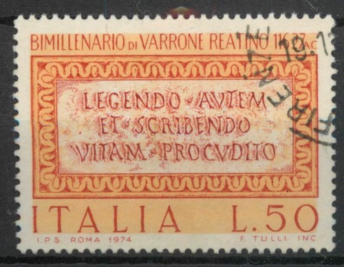 Italy 1974 marco varrone - varrone, sg