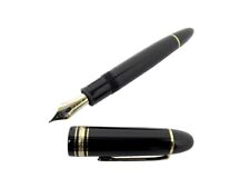 STYLO PLUME MONTBLANC MEISTERSTUCK 149 MB115384 EN RESINE NOIR FOUNTAIN PEN 960€