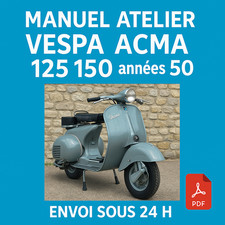 Manuel Atelier Vespa Acma 125
