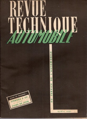 Revue technique automobile - technique,