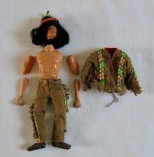 ACTION JOE INDIEN, homme mannequin articulé Action Joe, Action Man indien, 1975