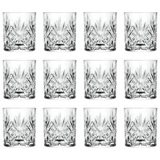 12x RCR Crystal 340ml Melodia Verres à Whisky Gobelet Glassware Ensemble-Cadeau