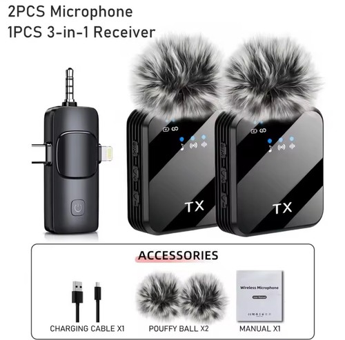 Microphone sans fil - 3, en
