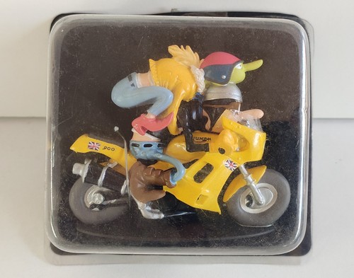 Figurine moto résine joe - figurine,