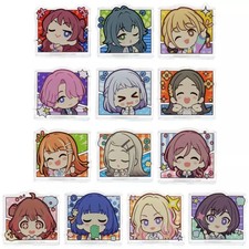 Lot de 13 supports acryliques Gakuen Idolmaster x Bakudan-yaki tous personnag...