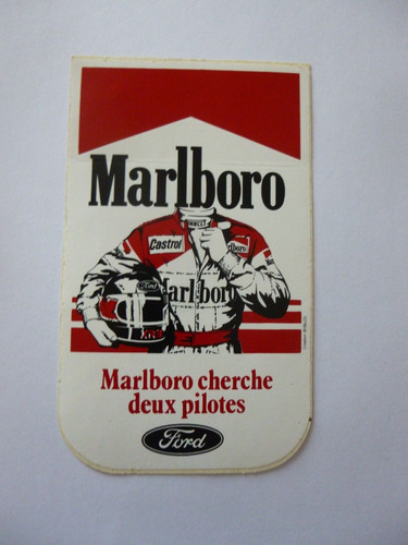 Sticker autocollant marlboro - sticker,