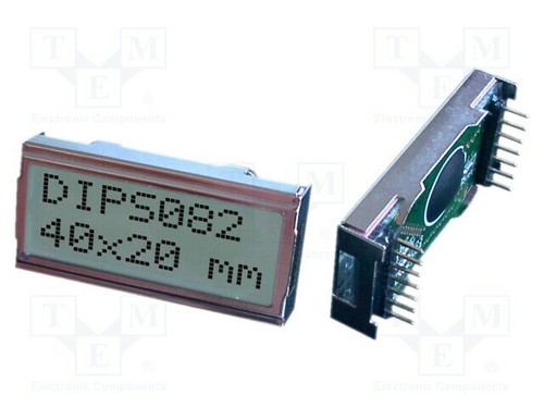 Affichage lcd 8x2 stn - 8x2, positif