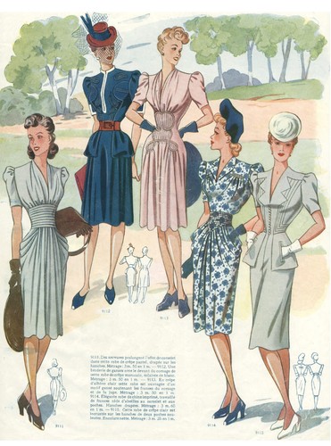 Publicité ancienne mode