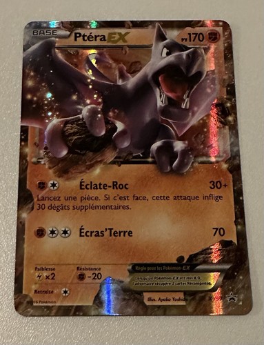 Carte pokémon ptéra - -, ex