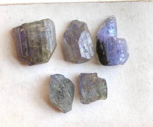 Naturel bicolore tanzanite - naturel,