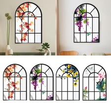 Miroir mural en forme de