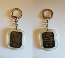 porte-clés brique moellon agglomérés, Ets Bachelet, Les Rosiers sur Loire (pc)