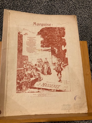 Jules massenet marquise - massenet,