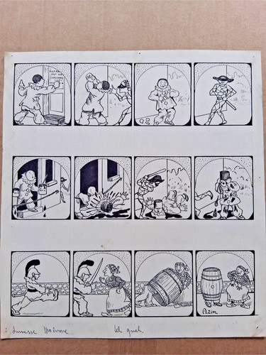 Planche originale - planche,