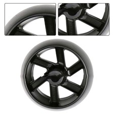 Roues de tondeuse à gazon solides 4 pouces conçues pour rouler tracteurs perfo