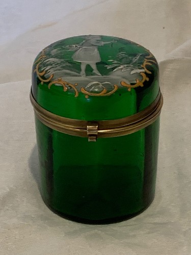 Mary gregory coffret verre - gregory,, coffret,