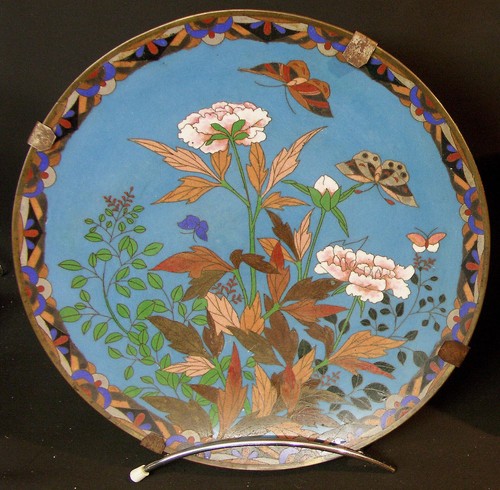 1850 chine rare plat - chine, 30cm
