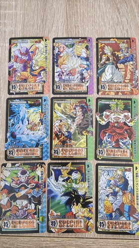 Lot cartes dragon ball - lot, 9