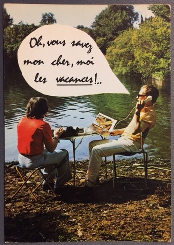 Carte postale humoristique - carte,