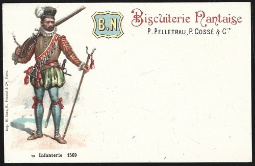Cpa biscuiterie nantaise - ,
