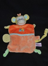 Peluche Doudou Singe Orange