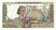 FRANCE 10 000 FRANCS GÉNIE