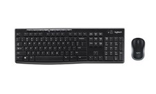 Logitech MK270 Clavier et Souris Sans Fil QWERTY - Noir