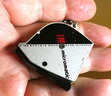 Ancien porte clé mètre automatique Micromatic LB Le Bozec&Gautier Années 60