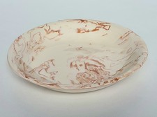 Coupe en céramique signée Arthur Bordeaux décor terre mêlée ( Arthur pottery )