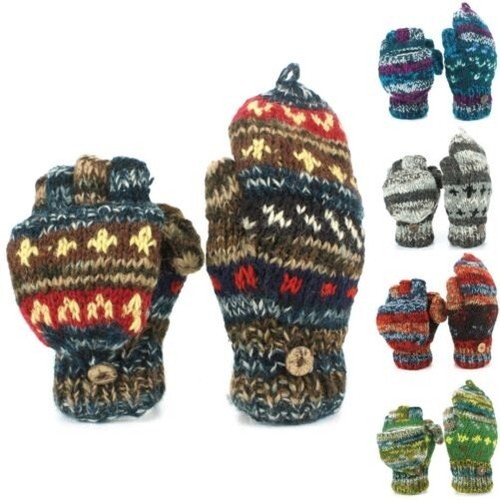 Laine mitaines gants doublure - mitaines,