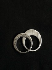 Bague Kenzo double ligne Twiggy Argent 925/1000