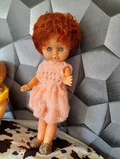 poupée italienne 40 cm rousse, très  mignonne 