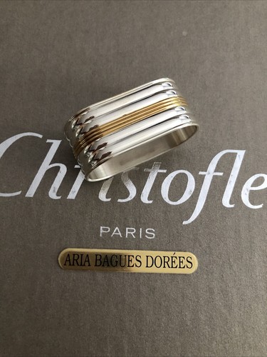 Christofle aria bague dorée - christofle,