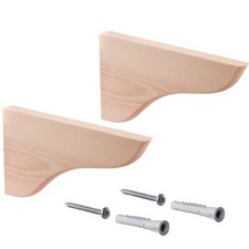 2 Console en Bois Coin