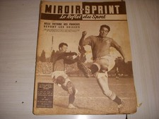 MIROIR SPRINT 487 10.10.1955 FOOTBALL FRANCE SUISSE SALON du CYCLE PARIS TOURS