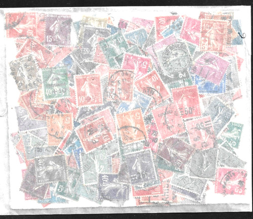 Lot timbres france oblitérés - timbres,