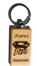 superbe porte clefs bois
