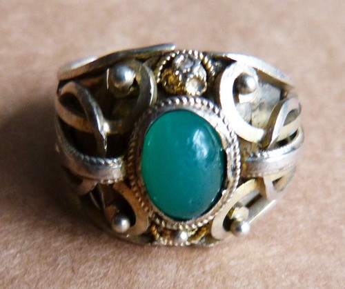 Bague vermeil argent massif - vermeil,
