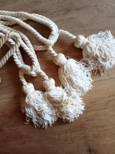 Embrassses rideaux blanches - rideaux,