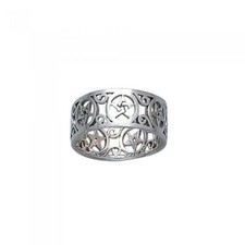 Bague Ouverte En Argent