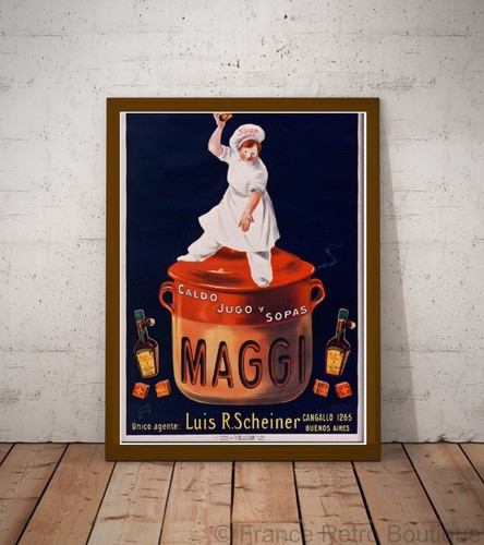 Affiche poster cuisine cube - cuisine,