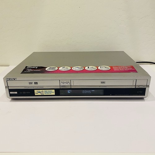 Sony rdr vx500 - sony, vcr