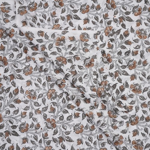 Tissu coton indien - , sanganeri