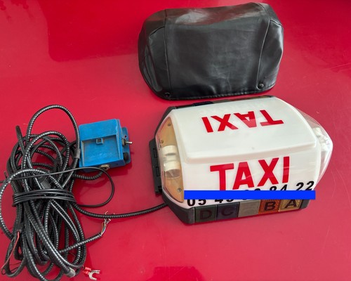 Taxi enseigne lumineuse - taxi,