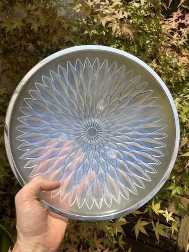 Grand plat coupe - grand, verre