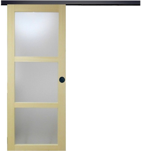 Porte coulissante bois ayous - porte,
