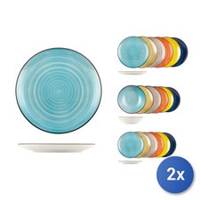 2X Service De Table 18 Pièces