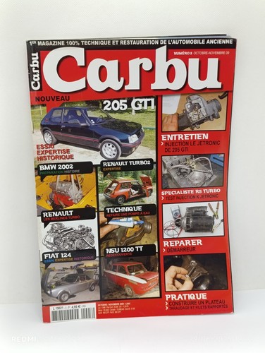 Magazine carbu 205 gti - -,