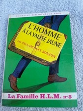PAUL JACQUES BONZON - L'HOMME A LA VALISE JAUNE - BIBLIOTHEQUE ROSE N° 248 /1967