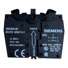SIEMENS 3SB3 400-0D BLOC DE CONTACT